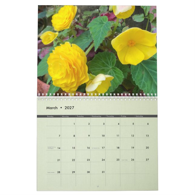 2024 Tollerton Gardens Calendar for Inger (Mar 2027)