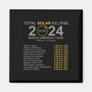 2024 Total Solar Eclipse April 8 Path Of The Eclip Magnet