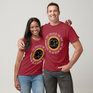 2024 TOTAL SOLAR ECLIPSE Christian T-Shirt