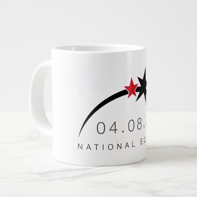 2024 Total Solar Eclipse Coffee Mug (Front Left)