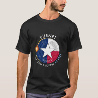 2024 Total Solar Eclipse Totality Burnet Texas 28 T-Shirt