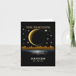 2024 Total Solar Eclipse Totality  Card