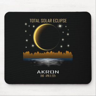 2024 Total Solar Eclipse Totality  Mouse Pad