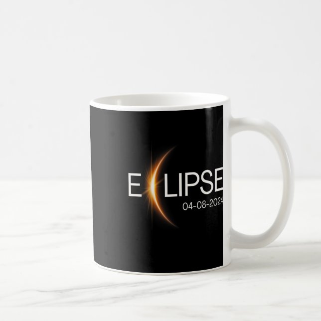 2024 Totality Eclipse Solar 2024  Coffee Mug (Right)