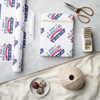 2024 TRUMP FREEDOM WRAPPING PAPER