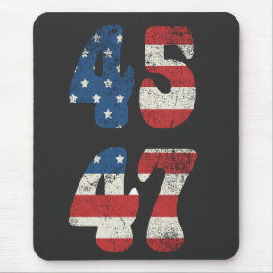 2024 Trump Take America Again Patriotic American  Mouse Pad