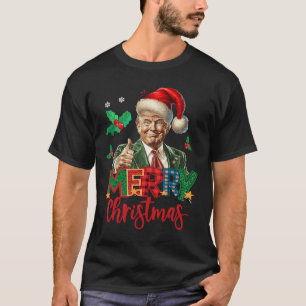 2024 Trump Winner Election Merry Christmas Funny T T-Shirt