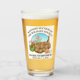 2024 TWS West Snake Symposium Pint Glass