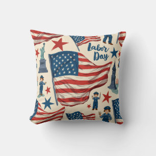 2024 U.S. Labour Day Celebration Cushion