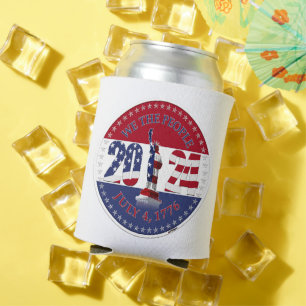 2024 USA Flag We The People Statue of Liberty Can Cooler