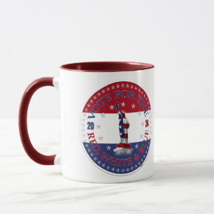 2024 Vote For The Red White Blue Statue of Liberty Mug