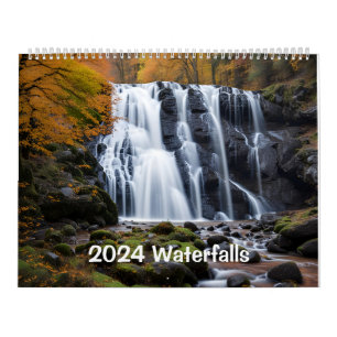 2024 Waterfalls Calendar