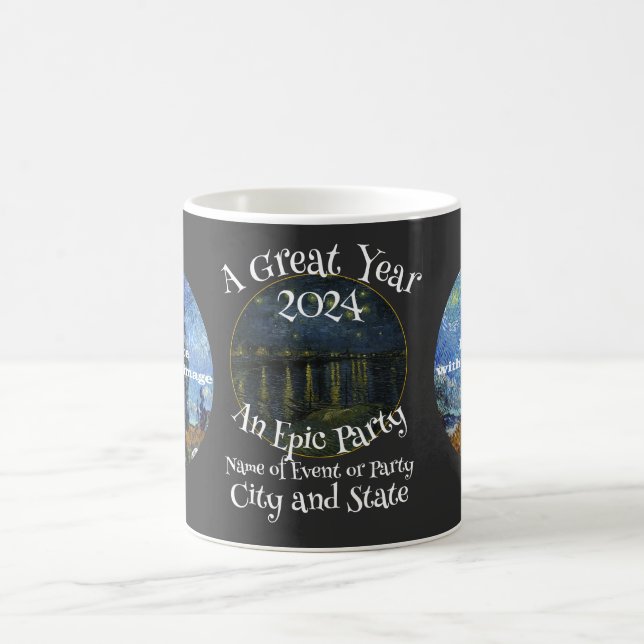 2024 Wedding Party Rehearsal Dinner Reception Coffee Mug (Center)