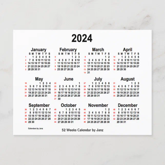 2024 White 52 Weeks Calendar By Janz Postcard R215131b87e40495ea05962c39f732c11 Qdey1 644.webp