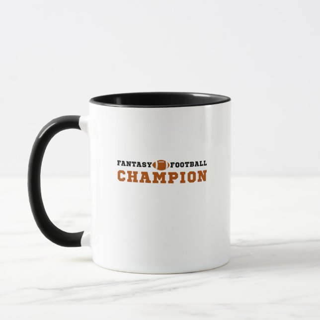 2024 Winner Fantasy Football Champion Mug (Left)