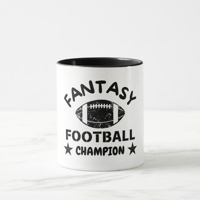 2024 Winner Fantasy Football Champion Mug (Center)