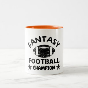 2024 Winner Fantasy Football Champion Two-Tone Coffee Mug