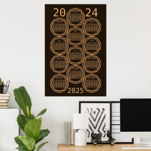 2024 year Callendar Poster