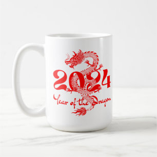 2024 Year of the Dragon Chinese New Year Coffee Mug