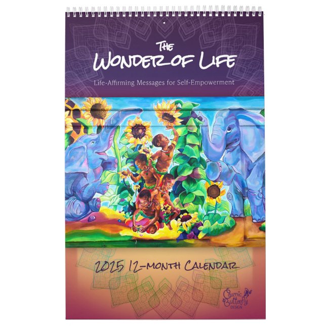 2025 12-month Calendar (Cover)