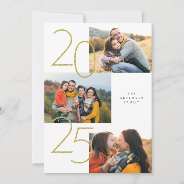 2025 4 Image Holiday Card (Front)