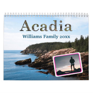 2025 Acadia National Park Photo Calendar