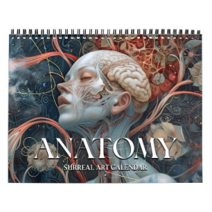 2025 Anatomy 2 Surreal Art Calendar