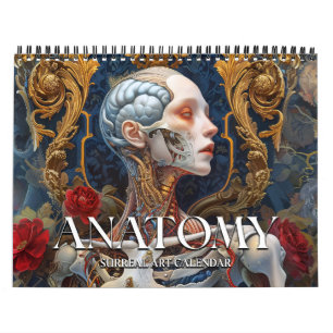2025 Anatomy 3 Surreal Art Calendar