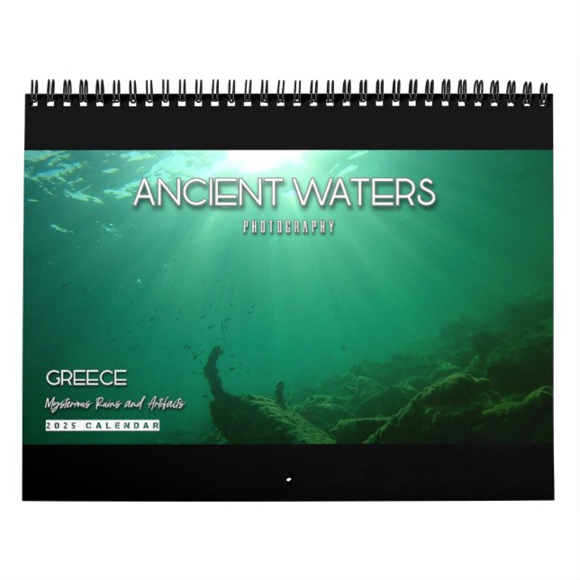 2025 Ancient Waters Photo Edition: Ruins&Artefacts Calendar (Cover)
