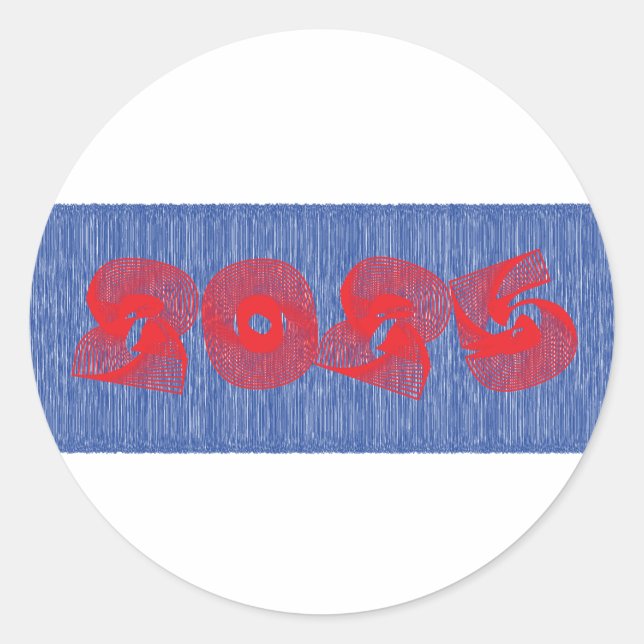 2025 art classic round sticker (Front)