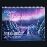 2025 Art of Ariel Burgess Calendar<br><div class="desc">Dragons and Dynamic Women! Ariel's new 2025 Calendar is filled with crystals,  fairies,  mermaids,  witches,  dragons and more. With lots of wonderous landscapes and joyful characters. Enjoy your 2025 year with original fantasy art by Ariel Burgess. All art is human made.</div>