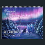 2025 Art of Ariel Burgess Calendar<br><div class="desc">Dragons and Dynamic Women! Ariel's new 2025 Calendar is filled with crystals,  fairies,  mermaids,  witches,  dragons and more. With lots of wonderous landscapes and joyful characters. Enjoy your 2025 year with original fantasy art by Ariel Burgess. All art is human made.</div>