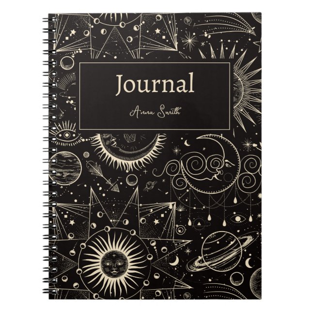 2025 Astrology Themed Notebook (Front)