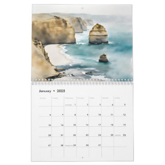 2025 Australian Landscape Calendar