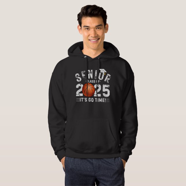 2025 Basketball Player -class of 2025- Graduation Hoodie (Front Full)
