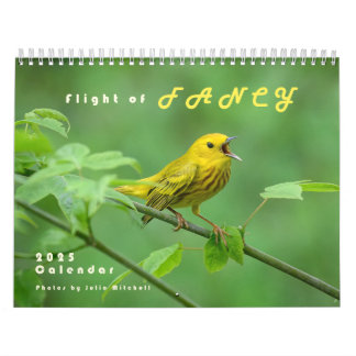 2025 Bird Photo Calendar - Warblers