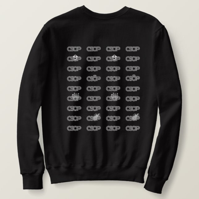 2025 Black CSOP Sweatshirt (Design Back)
