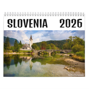 2025 Bled and Slovenia photography Calendar