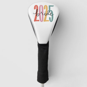 2025 bride Wedding Announcement Marriage Golf Head Cover