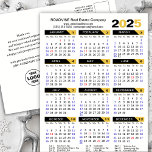 2025 Business Calendar with US Holidays Gold Black Holiday Postcard<br><div class="desc">2025 Corporate Calendar with US Holidays Gold on Modern Black New Year Holiday Postcard. All the texts are pre-arranged for you to personalise easily and quickly with your own details. Wish you all a Happy Holidays and an Amazing New Year! For many other card designs, please visit : (Holiday Cards)...</div>