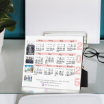 2025 Calendar Corporate Photo Christmas New Year Plaque<br><div class="desc">2025 Calendar Corporate Photo Christmas New Year plaque . Celebrate the upcoming year in style with our 2025 Corporate Photo Christmas & New Year Plaque. This personalised calendar plaque is the perfect way to send warm wishes to clients, partners, and employees during the holiday season. Featuring your company’s logo or...</div>