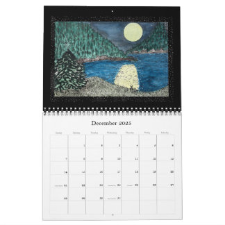 2025 Calendar from the Whimslee Collection