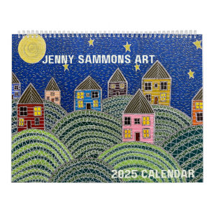 2025 Calendar Jenny Sammons Art