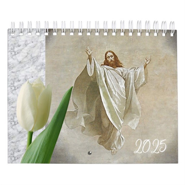 2025 Calendar Jesus Christ Catholic  (Cover)