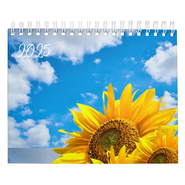 2025 Calendar Sunflower (Cover)