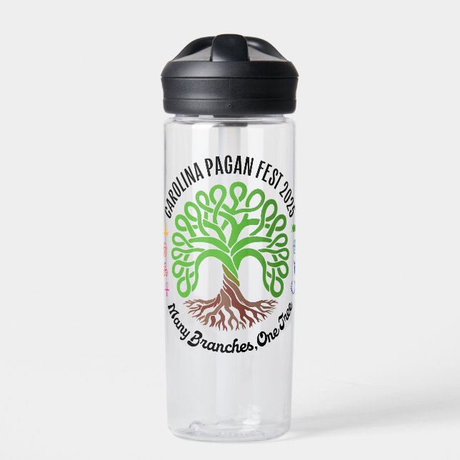 2025 Carolina Pagan Fest Camelbak Water Bottle (Front)