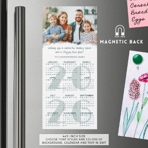 2025 Christmas 2026 Calendar Photo Custom Colour