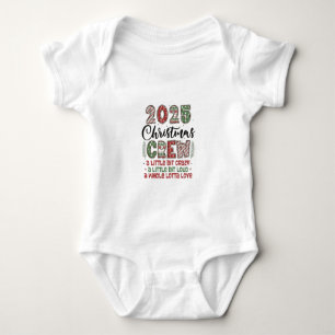 2025 Christmas Crew Family Matching Outfit Xmas  Baby Bodysuit