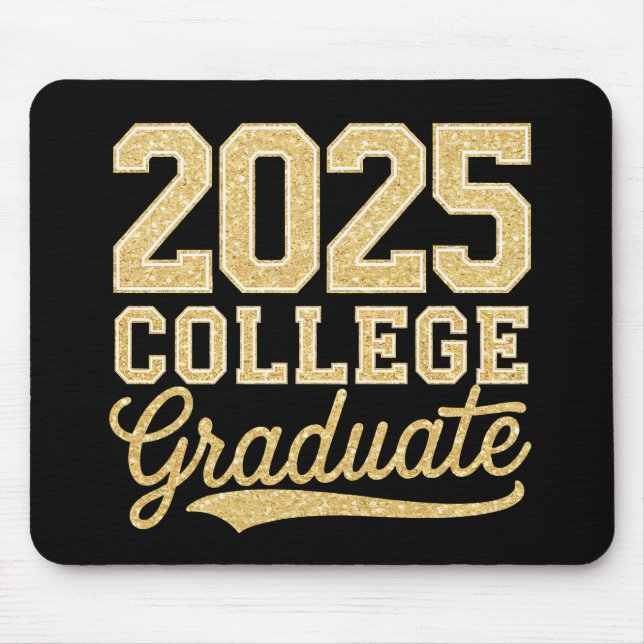2025 College Graduate Graduation Senior School Mouse Pad (Front)