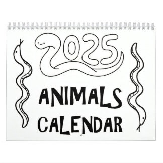 2025 Colouring Calendar